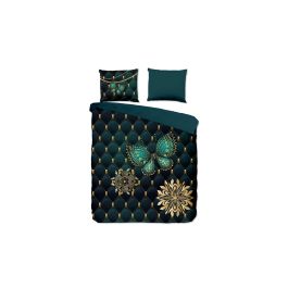 Enveloppe de couette Pure Lavanya - Petrol