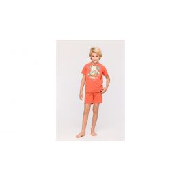 Pyjama garçon Woody Short Koala Surf - Rouge brique