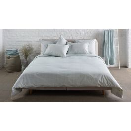 Enveloppe de couette Passion Home Linen Kay - Bleu