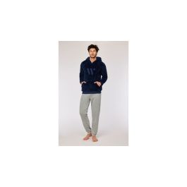Survêtement hommes Pantalon Woody Gris - Bleu foncé
