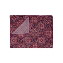 Couvre-lit Pip Studio Il Mosaico Quilt - Rouge foncé