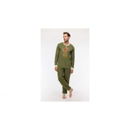 Pyjama homme Woody Uni Duck - Vert kaki