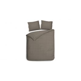 Enveloppe de couette Heckett Lane Diamante - Taupe Grey