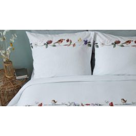 Housse de couette Marjolein Bastin Flowery- Blanc