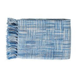 Plaid KAAT Amsterdam Hokkaido - Bleu