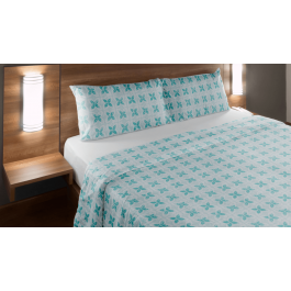 Lily Flanelle Bleu Nomade