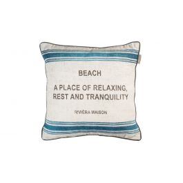 Riviera Maison Salty Sierkussen - Blauw
