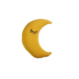 Coussin décoratif Beddinghouse Kids Sleeping Moon - Jaune