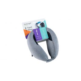 Technogel 2 en 1 Oreiller de voyage + Support Lombaires