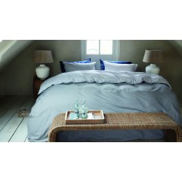 Enveloppe de couette Riviera Maison Emery - Blue Grey