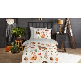 Enveloppe de couette Kids Good Morning Autumn - Multi