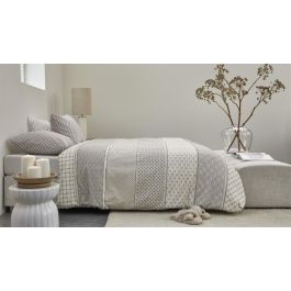 Enveloppe de couette Riviera Maison Ropes - Taupe