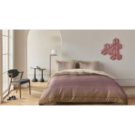 Enveloppe de couette Kardol Mimic - Rouge mat