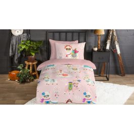 Enveloppe de couette Kids Good Morning Ladida - Rose