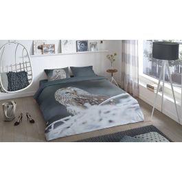 Enveloppe de couette Good Morning Bennie - Grey