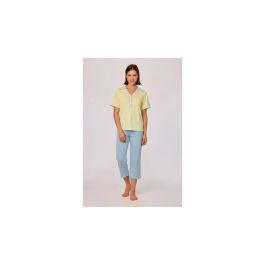 Pyjama femme Woody LB shells - Fresh Green