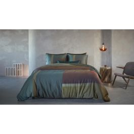 Enveloppe de couette Kardol Sloane Square - Vert olive