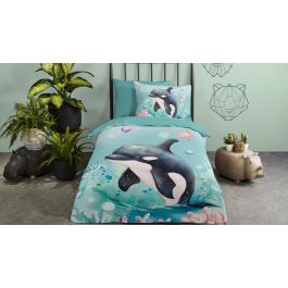 Enveloppe de couette Kids Pure Splash - Mint