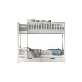 Vipack Scott lit superposé avec tiroirs