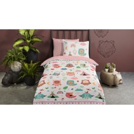 Enveloppe de couette Kids Good Morning Wise - Multi