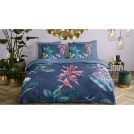 Enveloppe de couette Descanso Mae - Bleu