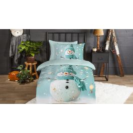 Enveloppe de couette Kids Good Morning Pierre - Mint