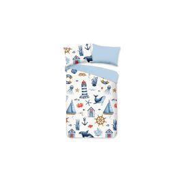 Enveloppe de couette Kids Good Morning Ahoy - Blue