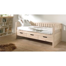 Lit de cabine Vipack Fritz avec tiroirs