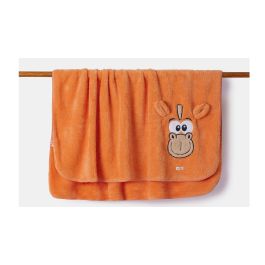 Poney Plaid Woody - Orange doux