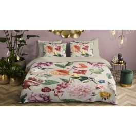 Enveloppe de couette Descanso Fiori - Sand