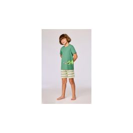 Pyjama garçon Woody Str Short Caméléon - Vert