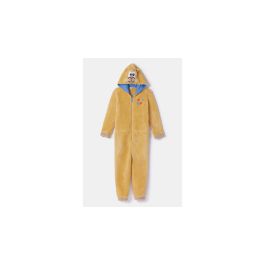 Onesie Unisexe Woody Cat - Jaune clair