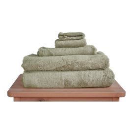 Serviette de douche beddinghouse care coton bambou - Vert