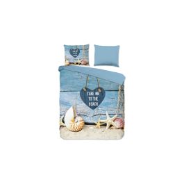 Enveloppe de couette Pure Beach Shell - Multi