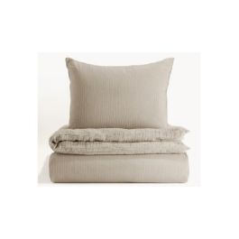 Enveloppe de couette Nomade 100% mousseline - Sand
