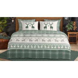 Enveloppe de couette Good Morning Bjirk - Green