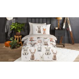 Enveloppe de couette Kids Good Morning Sven - White