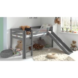 Couchette haute Vipack Pino avec toboggan