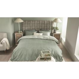 Enveloppe de couette Riviera Maison Bambu - Gris-vert