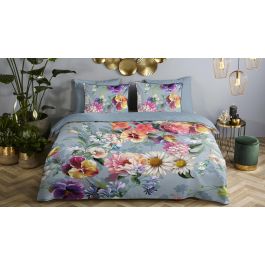 Enveloppe de couette Descanso Novara - Grey