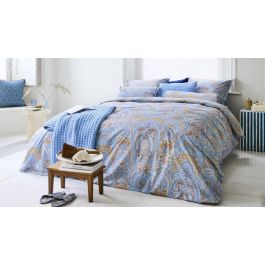 Enveloppe de couette Pip Studio Jabali Flower - Bleu
