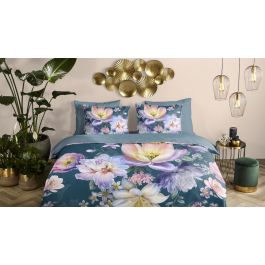 Enveloppe de couette Descanso Mirery - Petrol