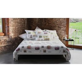 Enveloppe de couette Passion Home Linen Paris - White