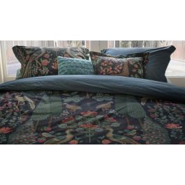 Enveloppe de couette Pip Studio Pavoni - Bleu foncé