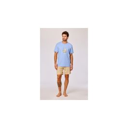 Pyjama homme Woody Str Short Animals - Bleu
