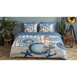 Enveloppe de couette Hip Aldiana - Bleu