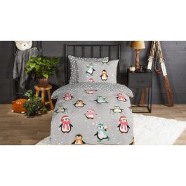 Enveloppe de couette Kids Good Morning Liam - Grey