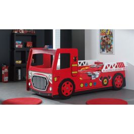 Lit de voiture de pompiers Vipack