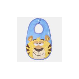 Bavoir Woody Toy Tiger - Bleu