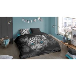 Enveloppe de couette Pure Blue Eyes - Anthracite